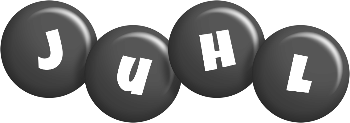Juhl candy-black logo