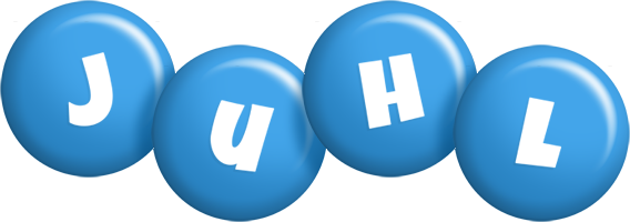 Juhl candy-blue logo