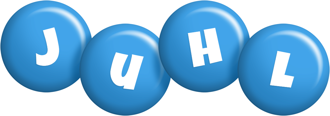 Juhl candy-blue logo