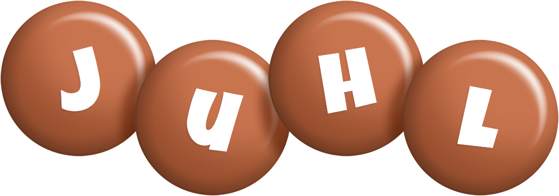 Juhl candy-brown logo
