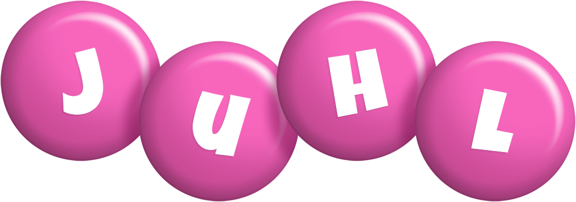 Juhl candy-pink logo