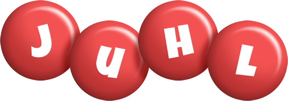 Juhl candy-red logo