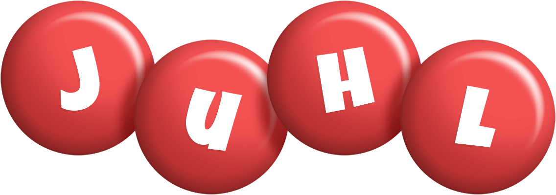 Juhl candy-red logo