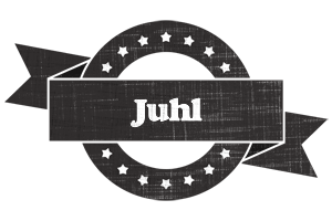 Juhl grunge logo