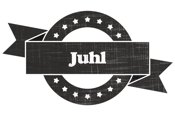 Juhl grunge logo