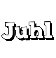 Juhl snowing logo