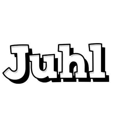 Juhl snowing logo