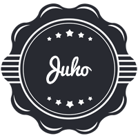 Juho badge logo