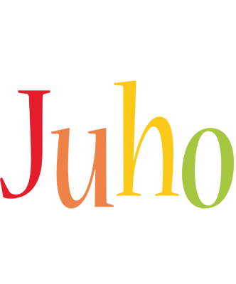 Juho birthday logo