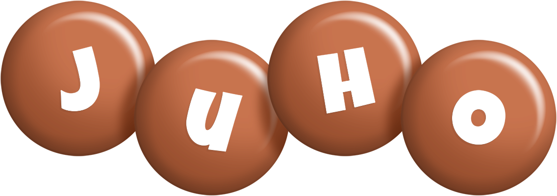 Juho candy-brown logo