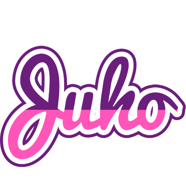 Juho cheerful logo