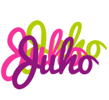 Juho flowers logo