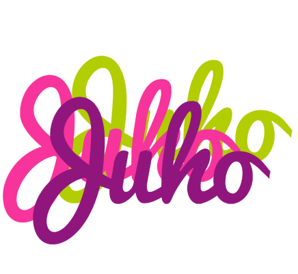 Juho flowers logo