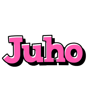 Juho girlish logo