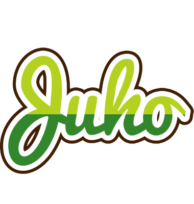 Juho golfing logo