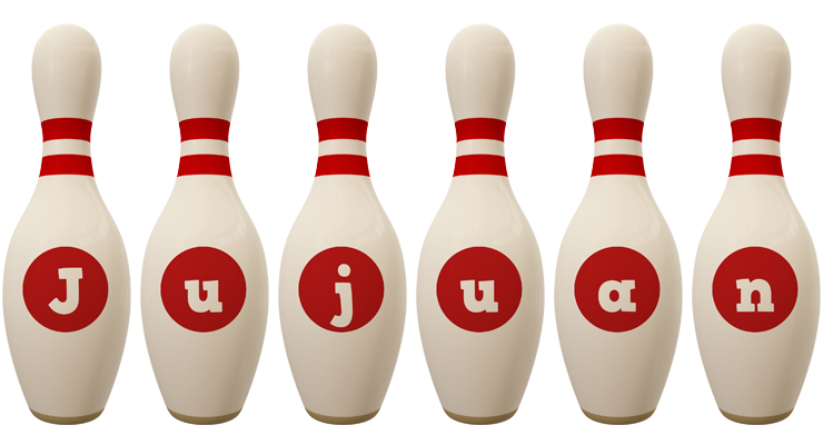 Jujuan bowling-pin logo