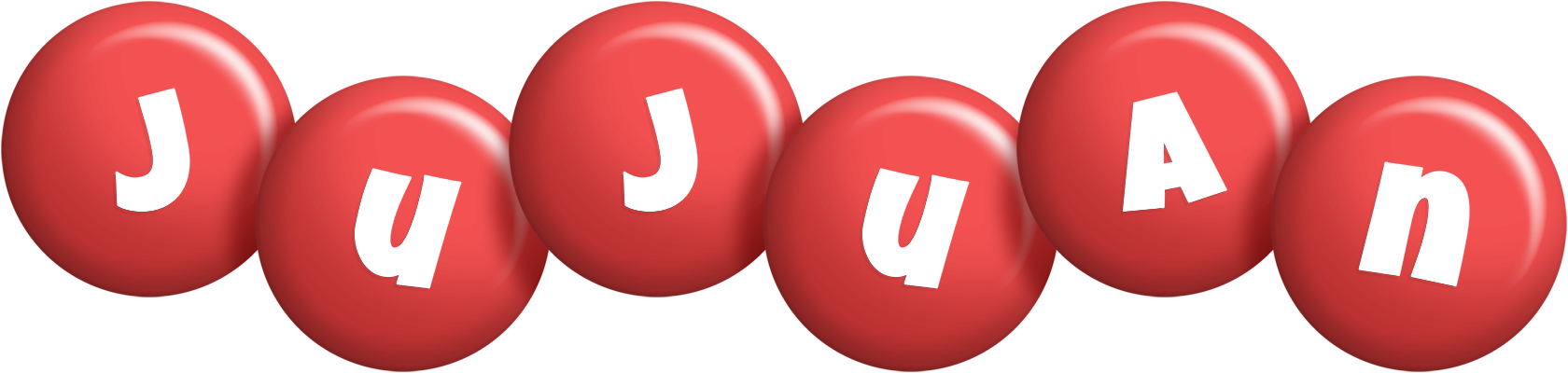 Jujuan candy-red logo