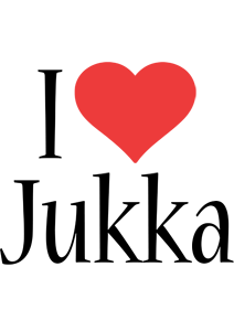 Jukka i-love logo