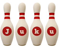 Juku bowling-pin logo