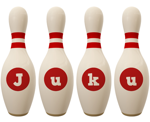 Juku bowling-pin logo