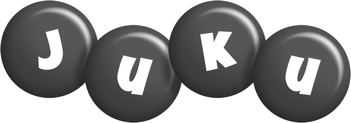 Juku candy-black logo