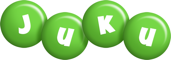 Juku candy-green logo