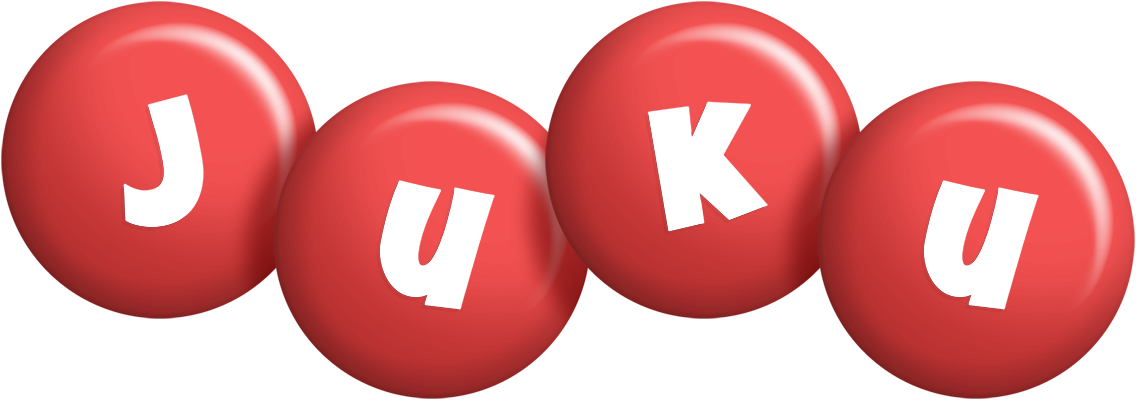 Juku candy-red logo