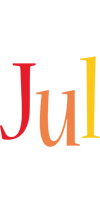 Jul birthday logo