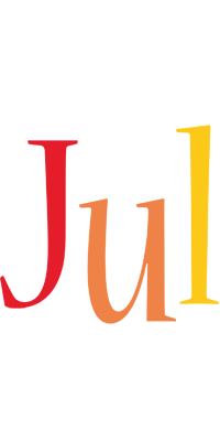 Jul birthday logo