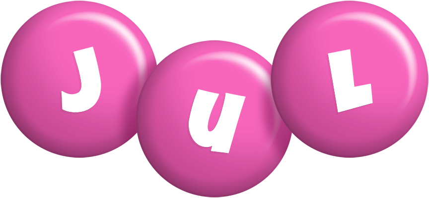 Jul candy-pink logo