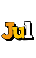 Jul cartoon logo