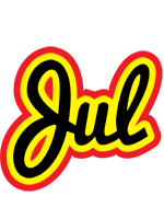 Jul flaming logo