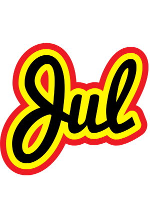 Jul flaming logo
