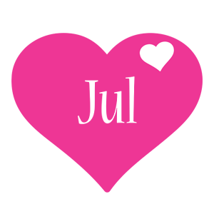 Jul love-heart logo