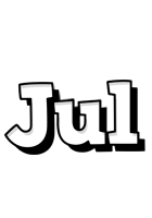 Jul snowing logo