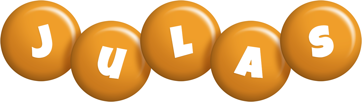 Julas candy-orange logo