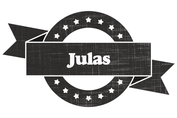 Julas grunge logo