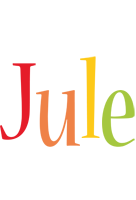 Jule birthday logo