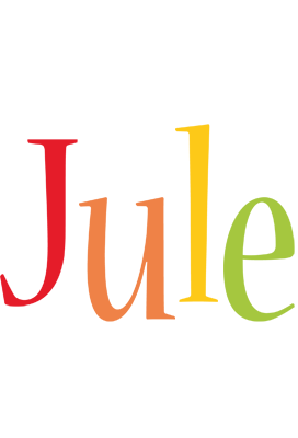 Jule birthday logo