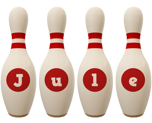 Jule bowling-pin logo