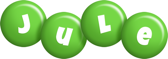 Jule candy-green logo