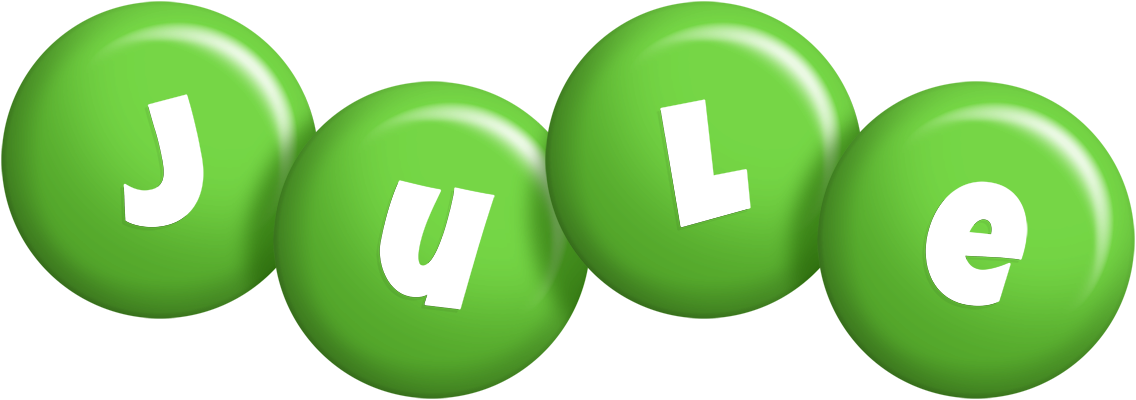 Jule candy-green logo