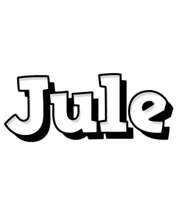 Jule snowing logo