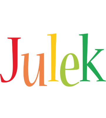 Julek birthday logo