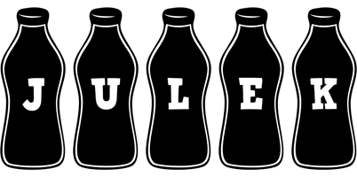 Julek bottle logo