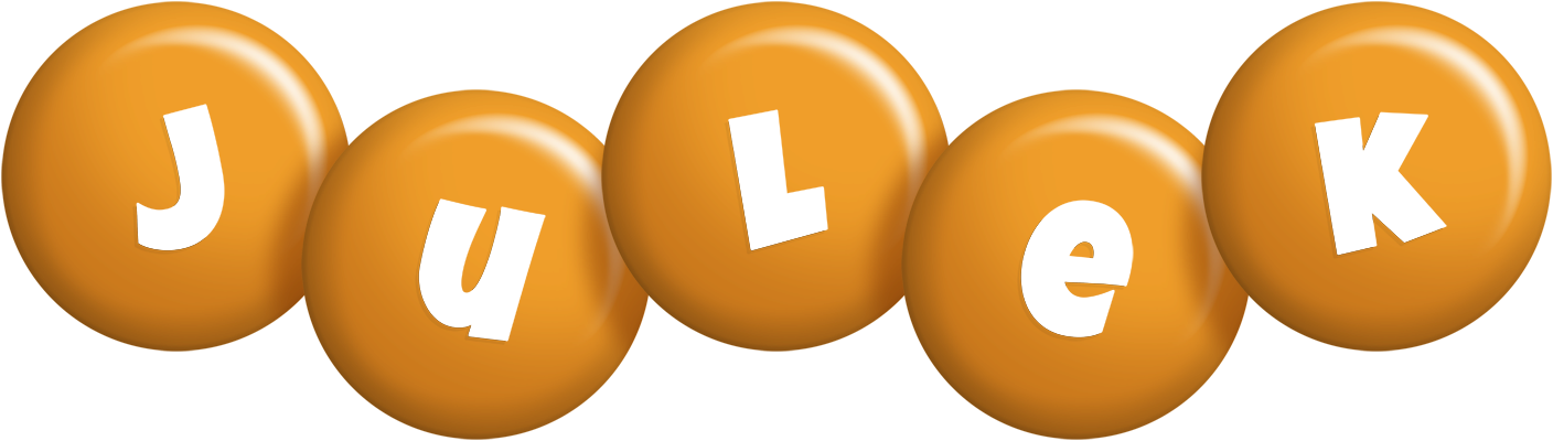 Julek candy-orange logo