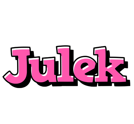 Julek girlish logo