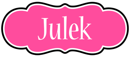 Julek invitation logo