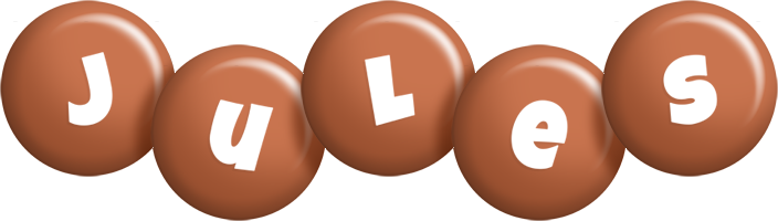 Jules candy-brown logo