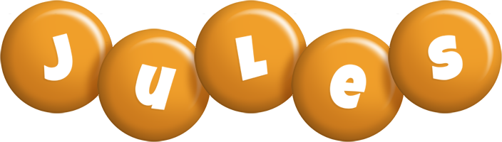 Jules candy-orange logo